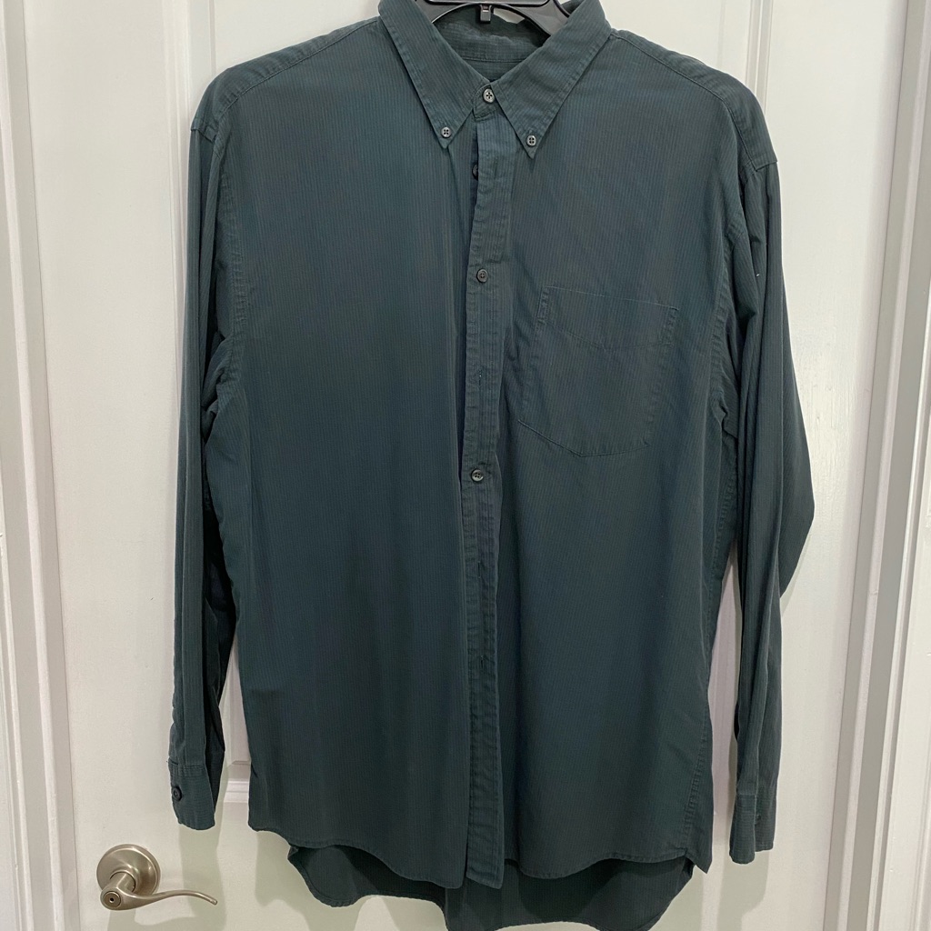 Gap Button Down Long Sleeve Shirt, Sz Xl